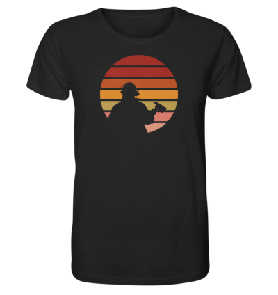 Sunset Firefighter - Männer Shirt