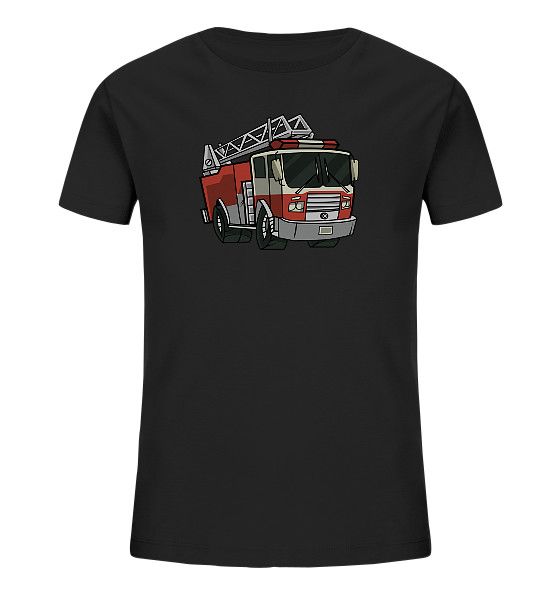 Status2 | Feuerwehr Kids Shirt | Feuerwehrauto