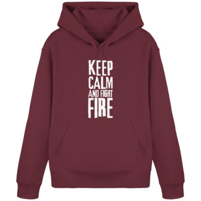 Alternative view of Keep Calm Grunge - Hoodie