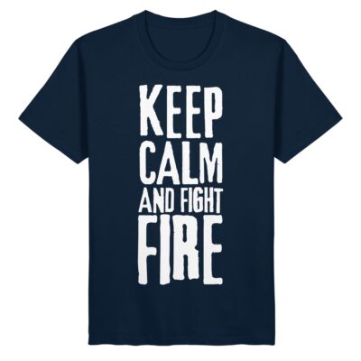 Alternative view of Keep Calm Grunge – Feuerwehr Männer T-Shirt